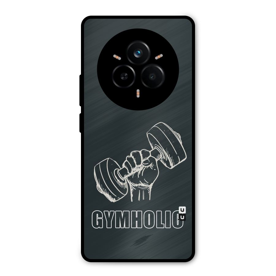 Gymholic Design Metal Back Case for Realme 14 Pro Plus