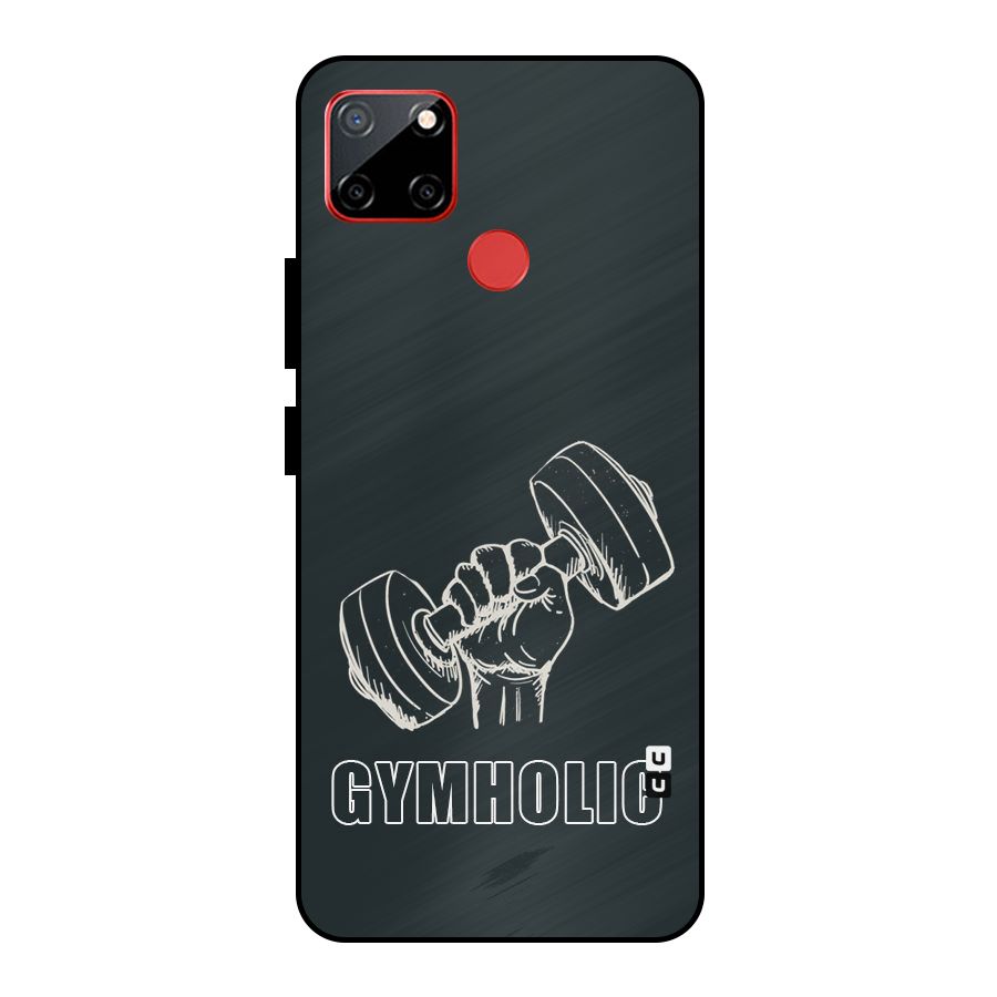 Gymholic Design Metal Back Case for Realme C12