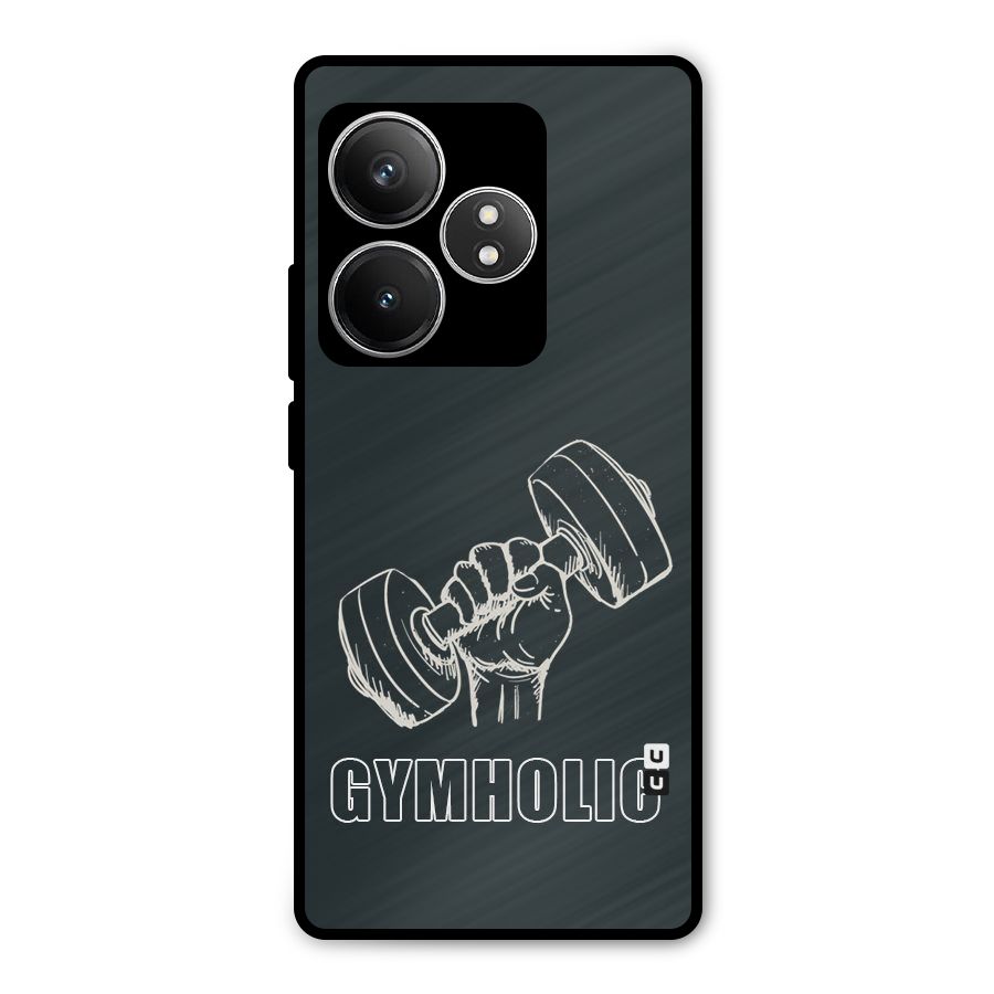 Gymholic Design Metal Back Case for Realme GT 6T