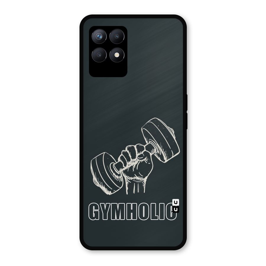 Gymholic Design Metal Back Case for Realme Narzo 50