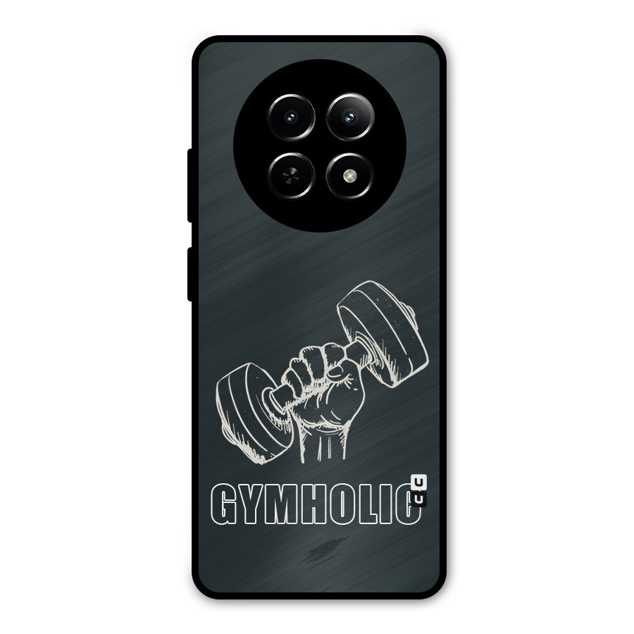 Gymholic Design Metal Back Case for Realme Narzo 70x 5G