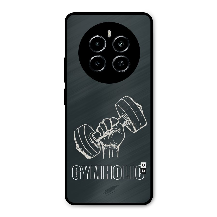 Gymholic Design Metal Back Case for Realme P1