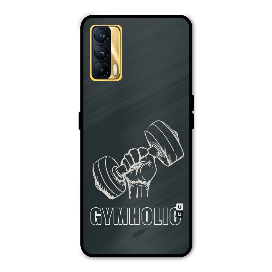 Gymholic Design Metal Back Case for Realme X7