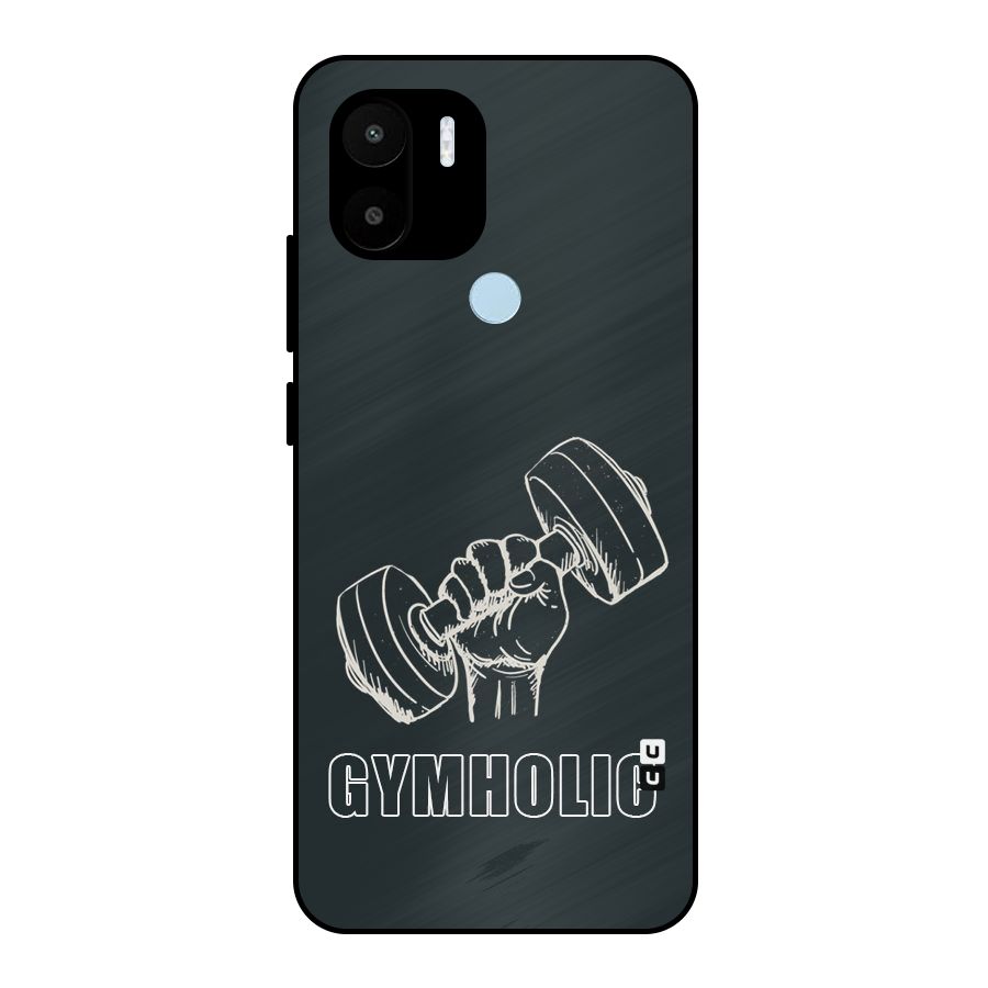 Gymholic Design Metal Back Case for Redmi A1+