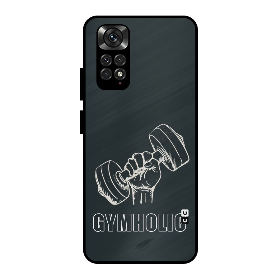 Gymholic Design Metal Back Case for Redmi Note 11 Pro Plus 5G
