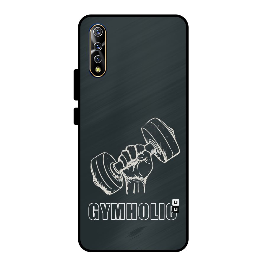 Gymholic Design Metal Back Case for Vivo S1