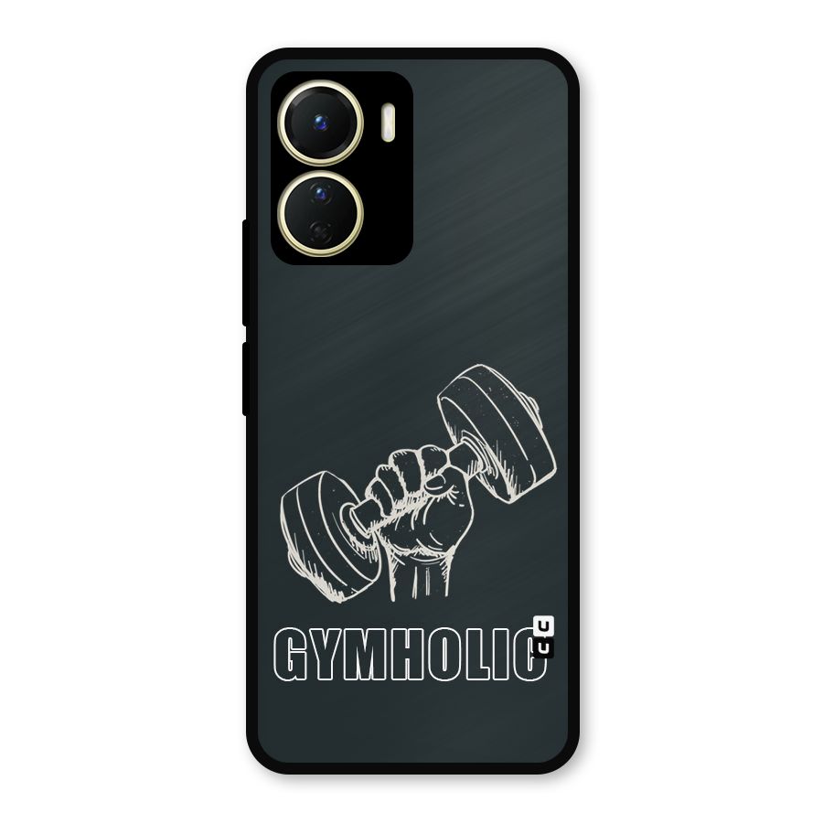 Gymholic Design Metal Back Case for Vivo T2x