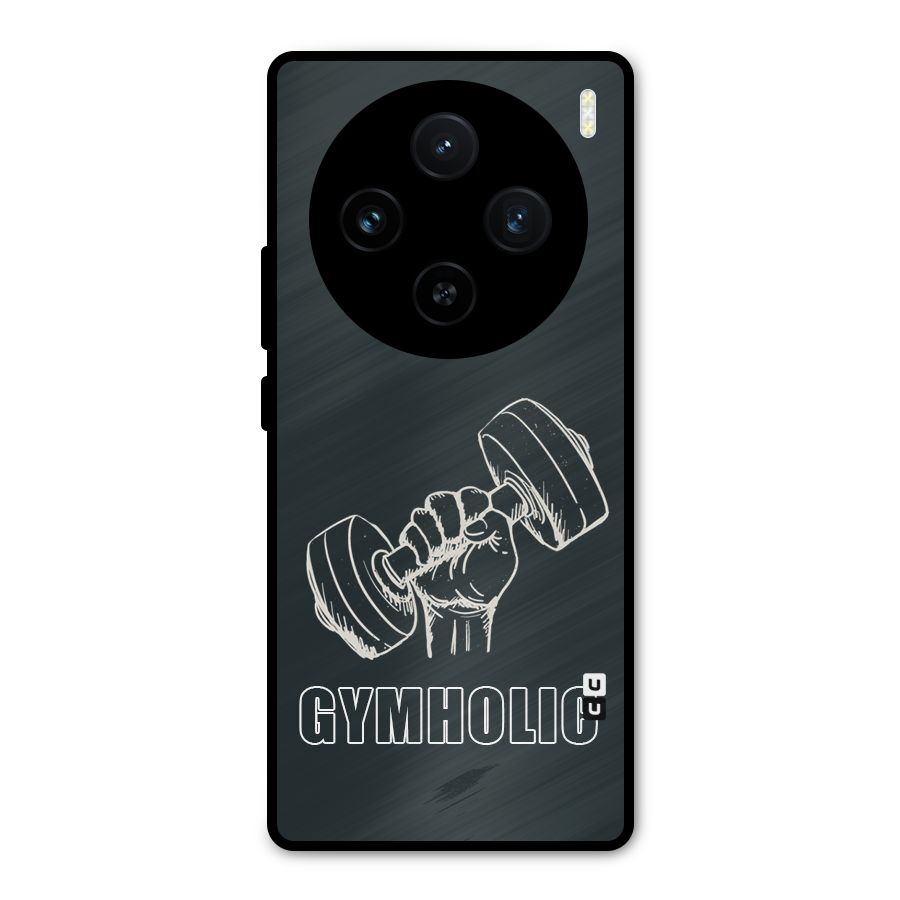 Gymholic Design Metal Back Case for Vivo X100