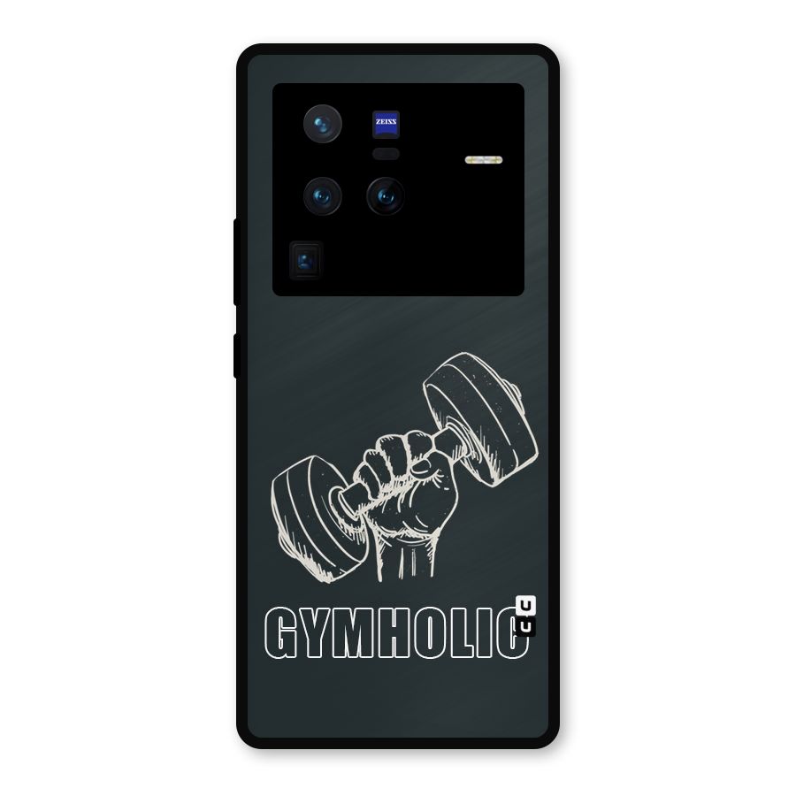 Gymholic Design Metal Back Case for Vivo X80 Pro