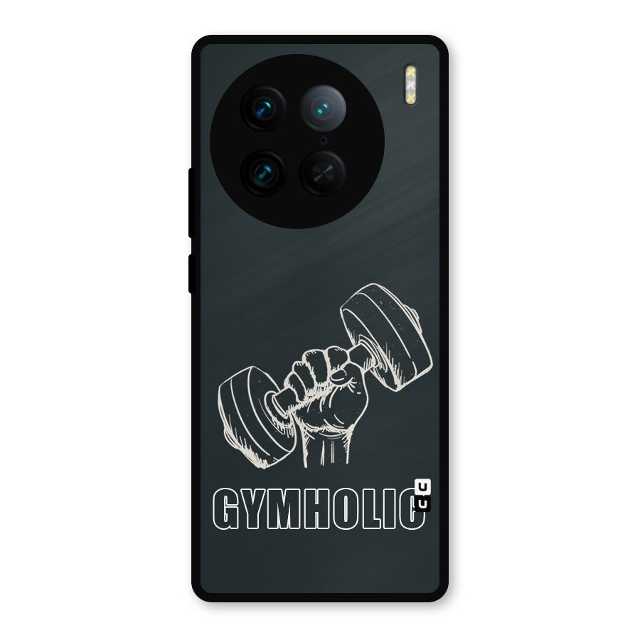 Gymholic Design Metal Back Case for Vivo X90 Pro