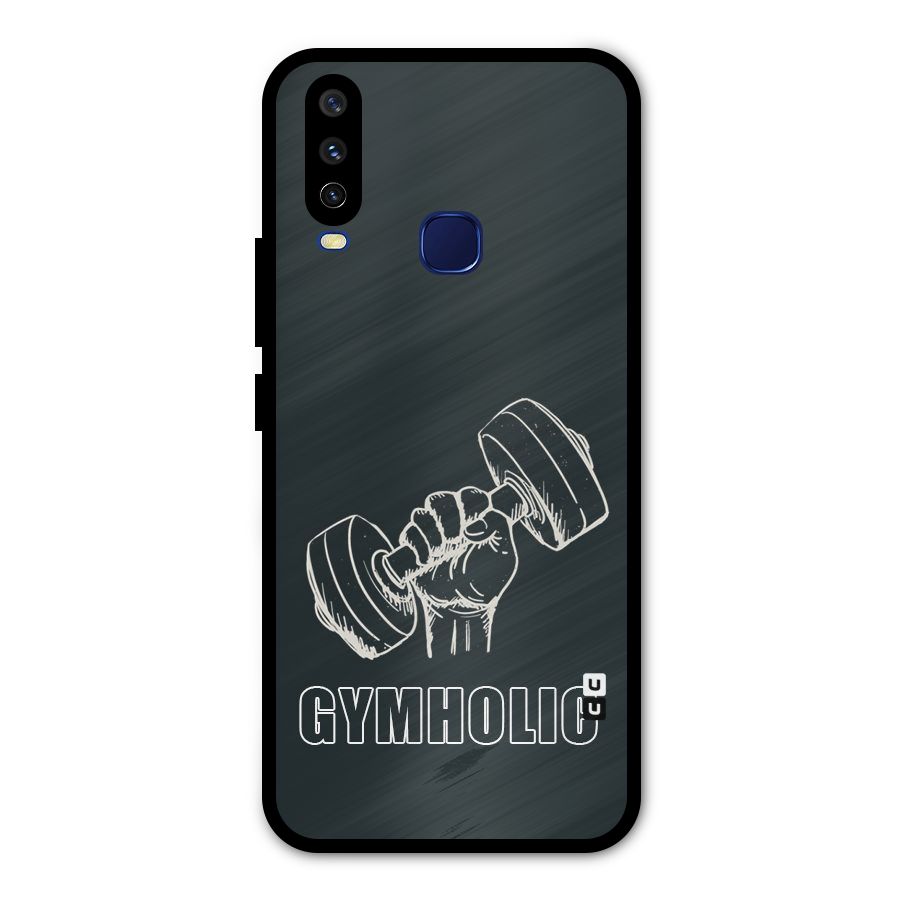 Gymholic Design Metal Back Case for Vivo Y12