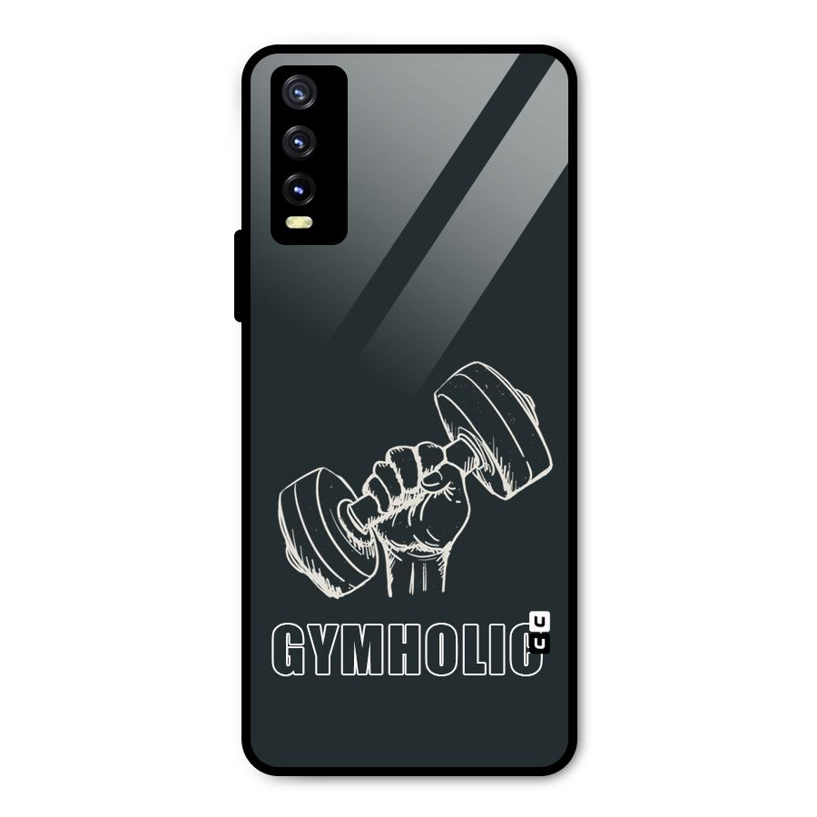 Gymholic Design Metal Back Case for Vivo Y20