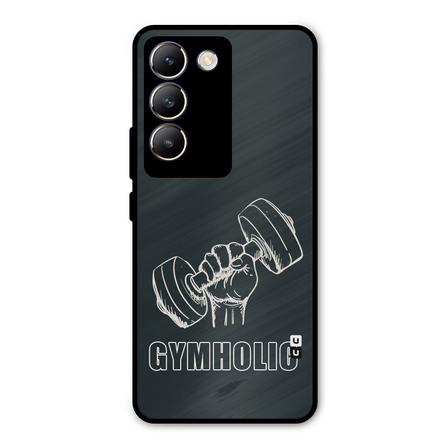 Gymholic Design Metal Back Case for Vivo Y200e