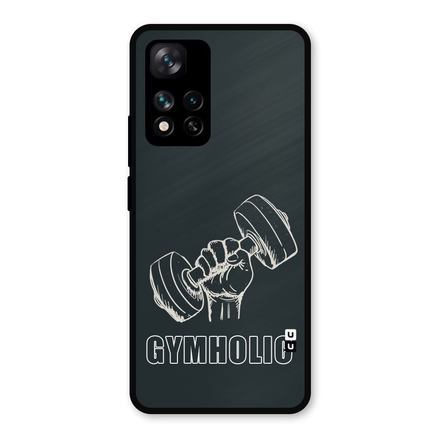 Gymholic Design Metal Back Case for Xiaomi 11i Hypercharge 5G