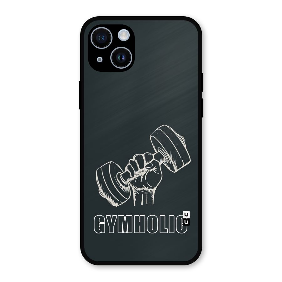 Gymholic Design Metal Back Case for iPhone 14