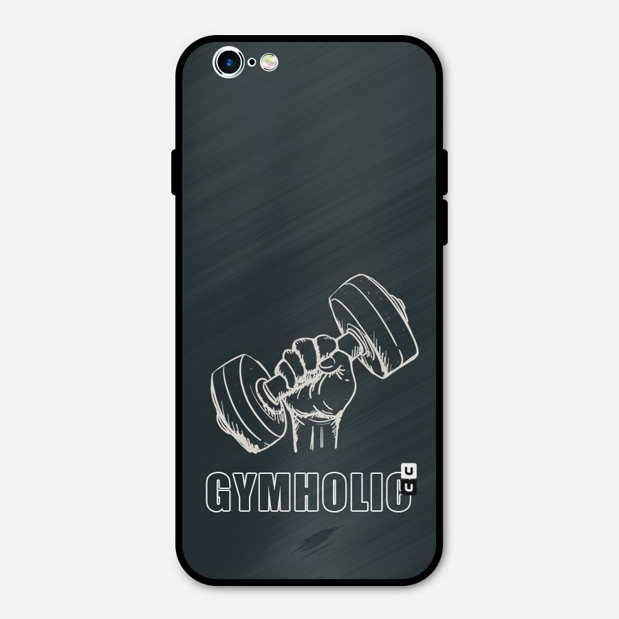 Gymholic Design Metal Back Case for iPhone 6 6s