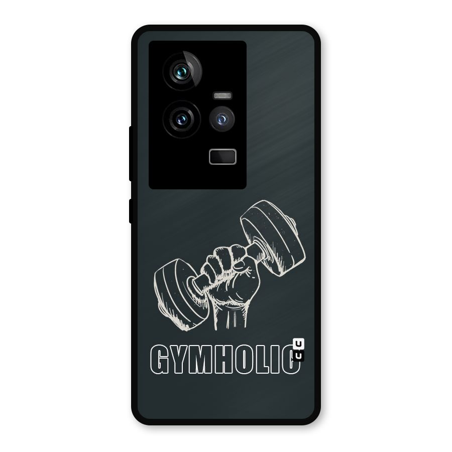 Gymholic Design Metal Back Case for iQOO 11 5G