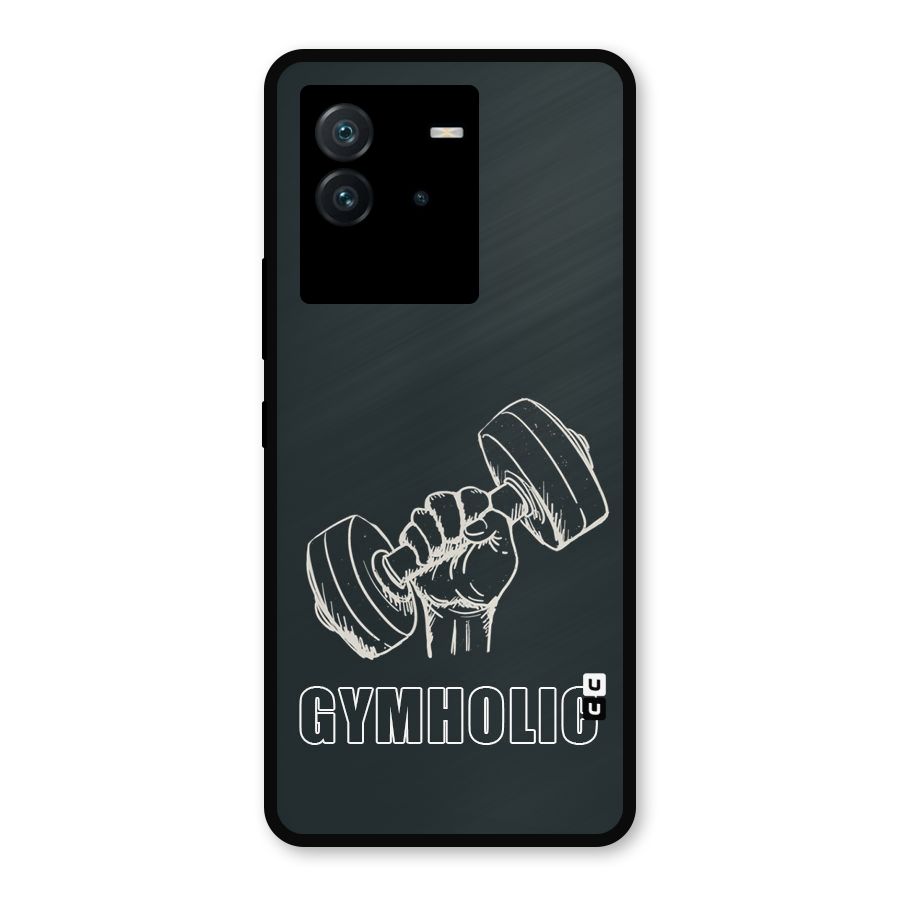 Gymholic Design Metal Back Case for iQOO Neo 6 5G