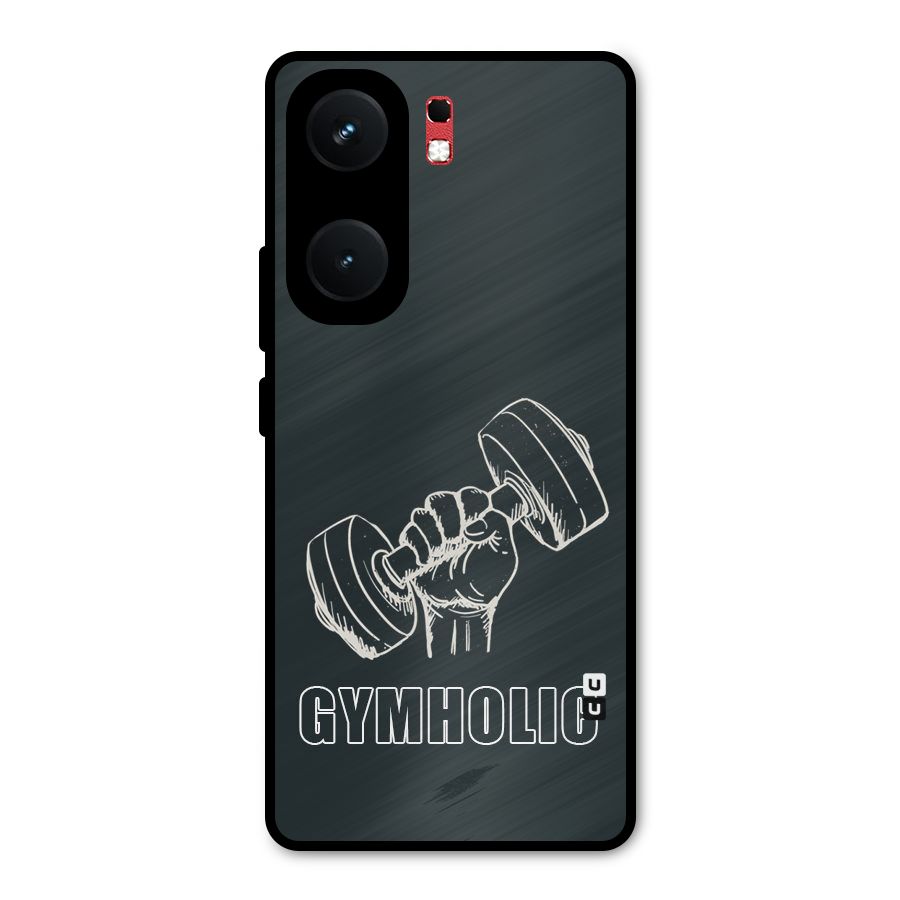 Gymholic Design Metal Back Case for iQOO Neo 9 Pro