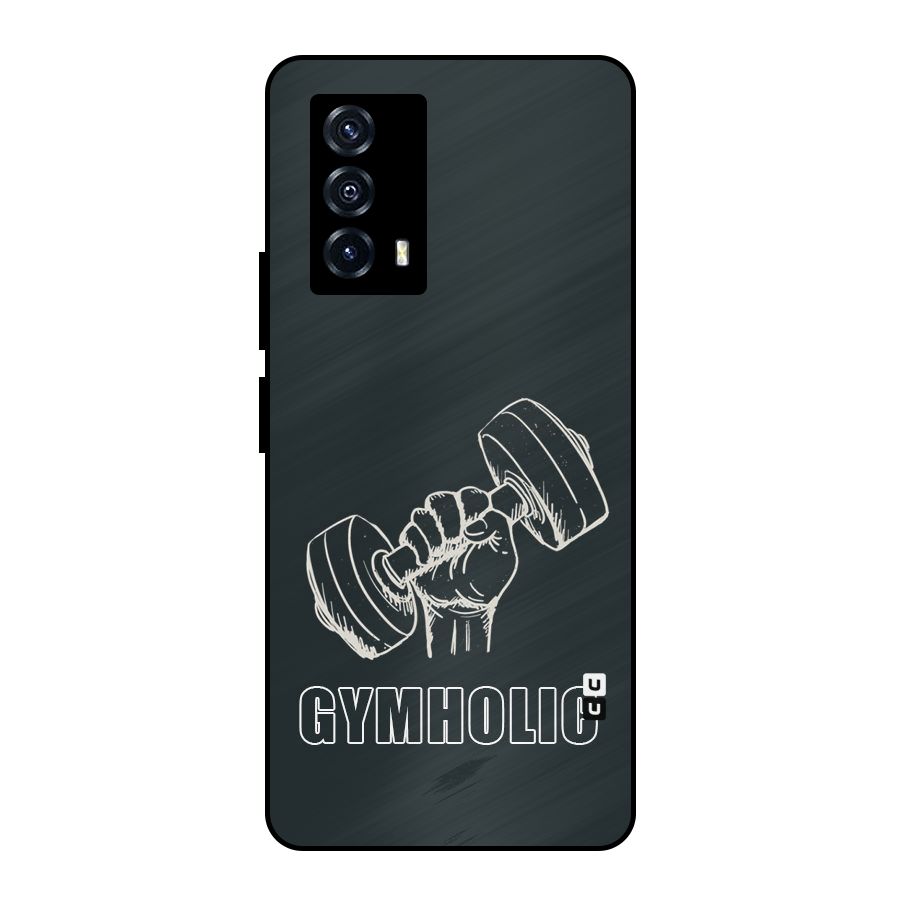 Gymholic Design Metal Back Case for iQOO Z5