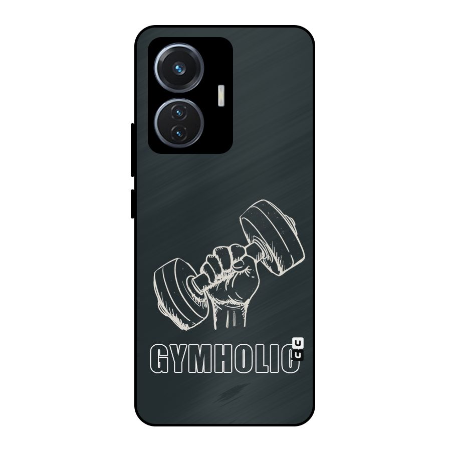 Gymholic Design Metal Back Case for iQOO Z6 44W