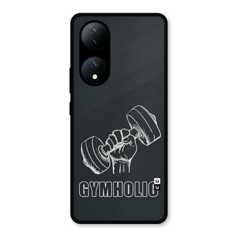 Gymholic Design Metal Back Case for iQOO Z7s