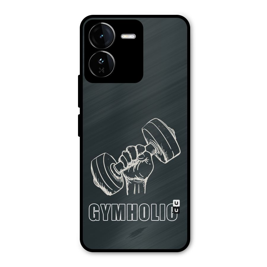 Gymholic Design Metal Back Case for iQOO Z9