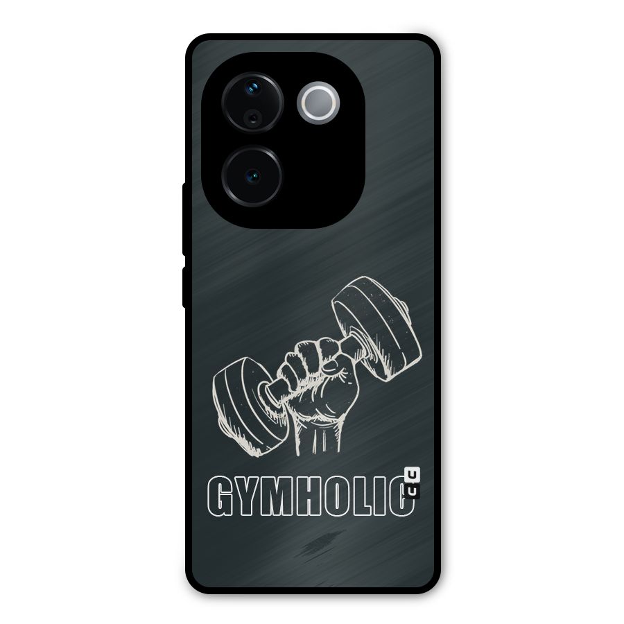 Gymholic Design Metal Back Case for iQOO Z9s Pro