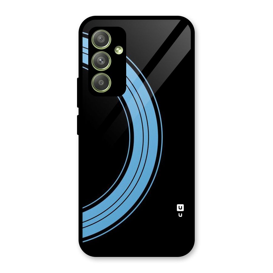 Half Circles Glass Back Case for Galaxy A54