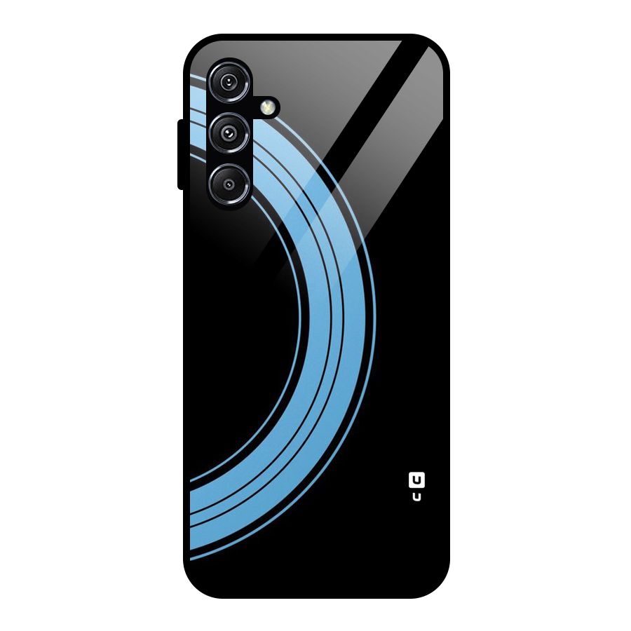 Half Circles Glass Back Case for Galaxy M34 5G