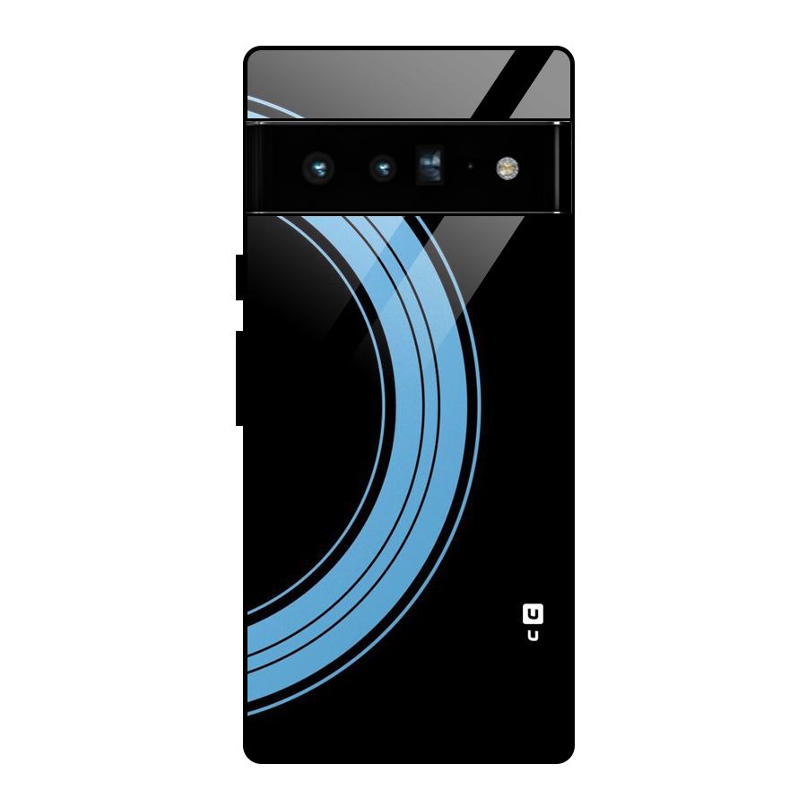 Half Circles Glass Back Case for Google Pixel 6 Pro