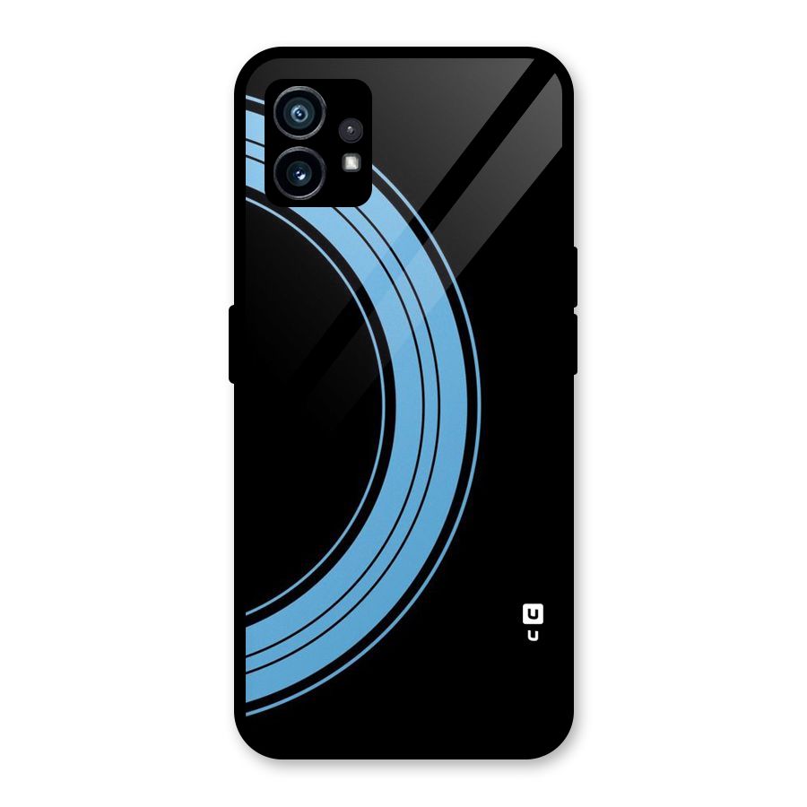 Half Circles Glass Back Case for Nothing Phone 1