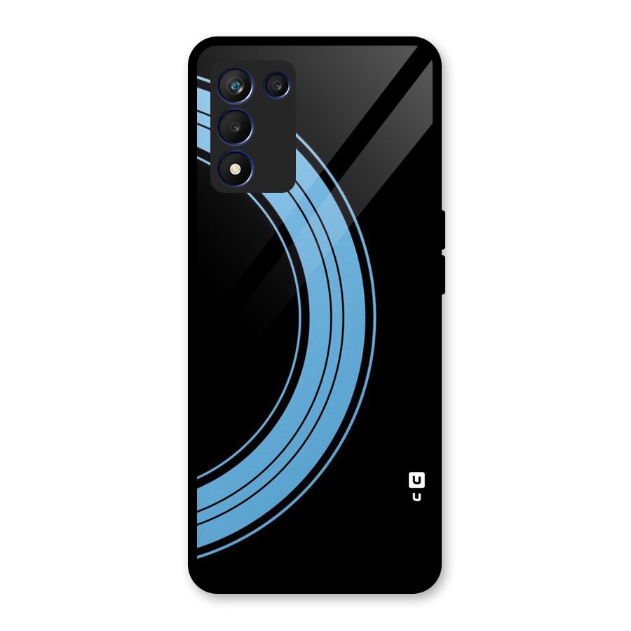 Half Circles Glass Back Case for Realme 9 5G Speed