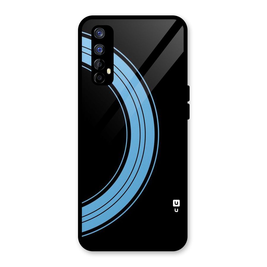 Half Circles Glass Back Case for Realme Narzo 20 Pro