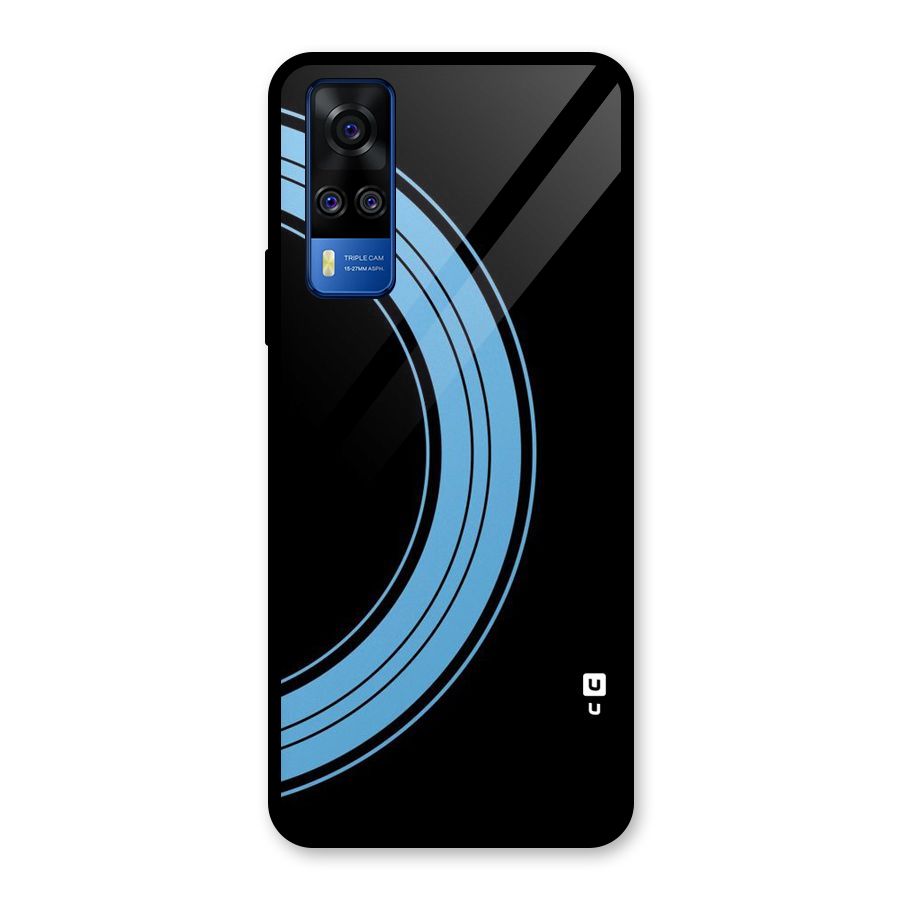 Half Circles Glass Back Case for Vivo Y31
