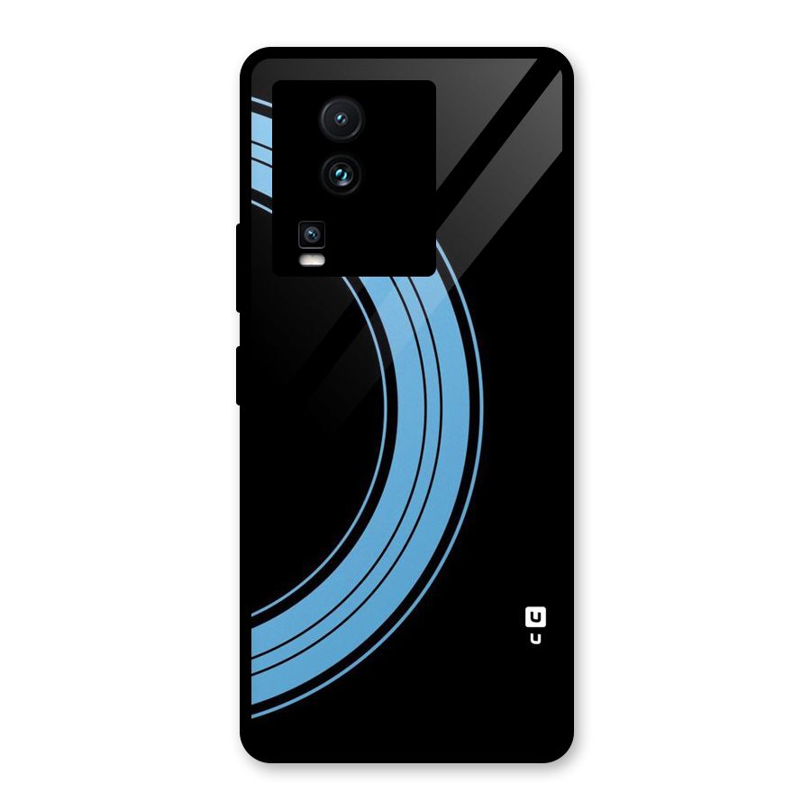 Half Circles Glass Back Case for Vivo iQOO Neo 7