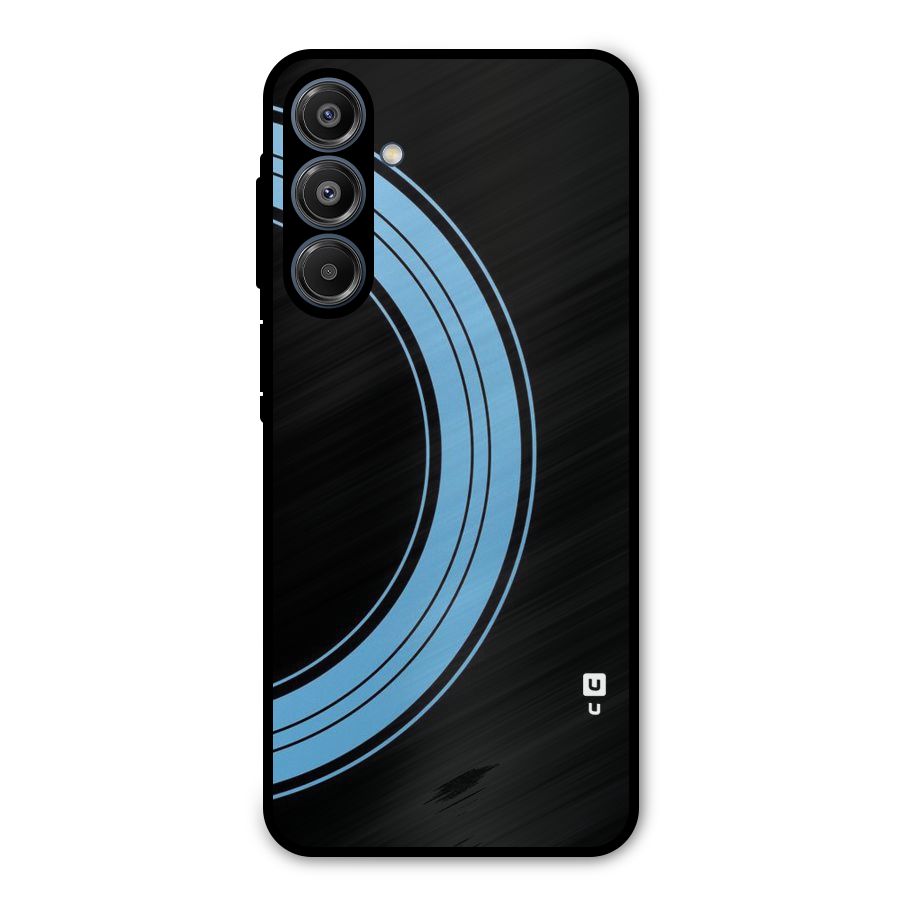 Half Circles Metal Back Case for Galaxy A16 5G