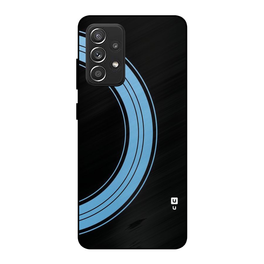 Half Circles Metal Back Case for Galaxy A52s 5G