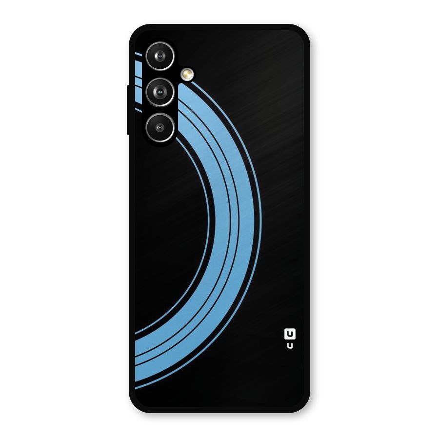 Half Circles Metal Back Case for Galaxy F54