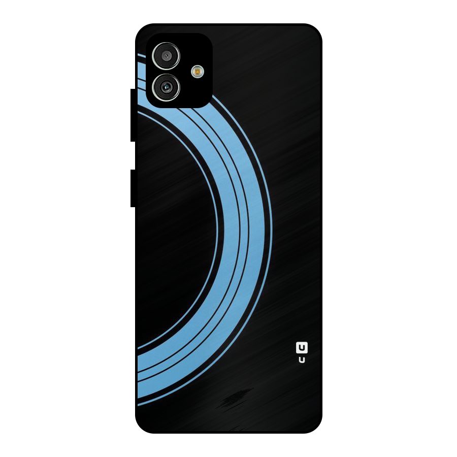 Half Circles Metal Back Case for Galaxy M13 5G