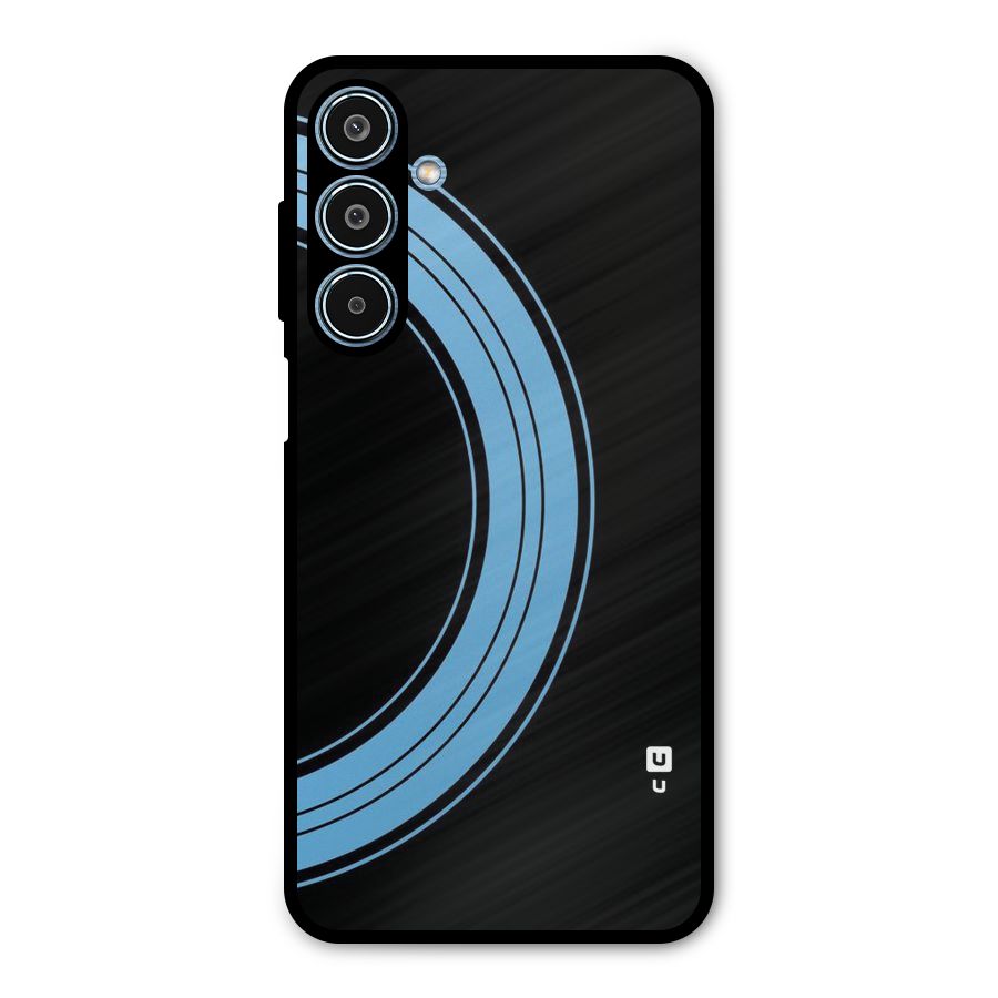 Half Circles Metal Back Case for Galaxy M35