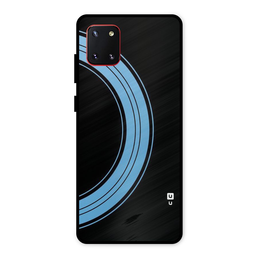 Half Circles Metal Back Case for Galaxy Note 10 Lite
