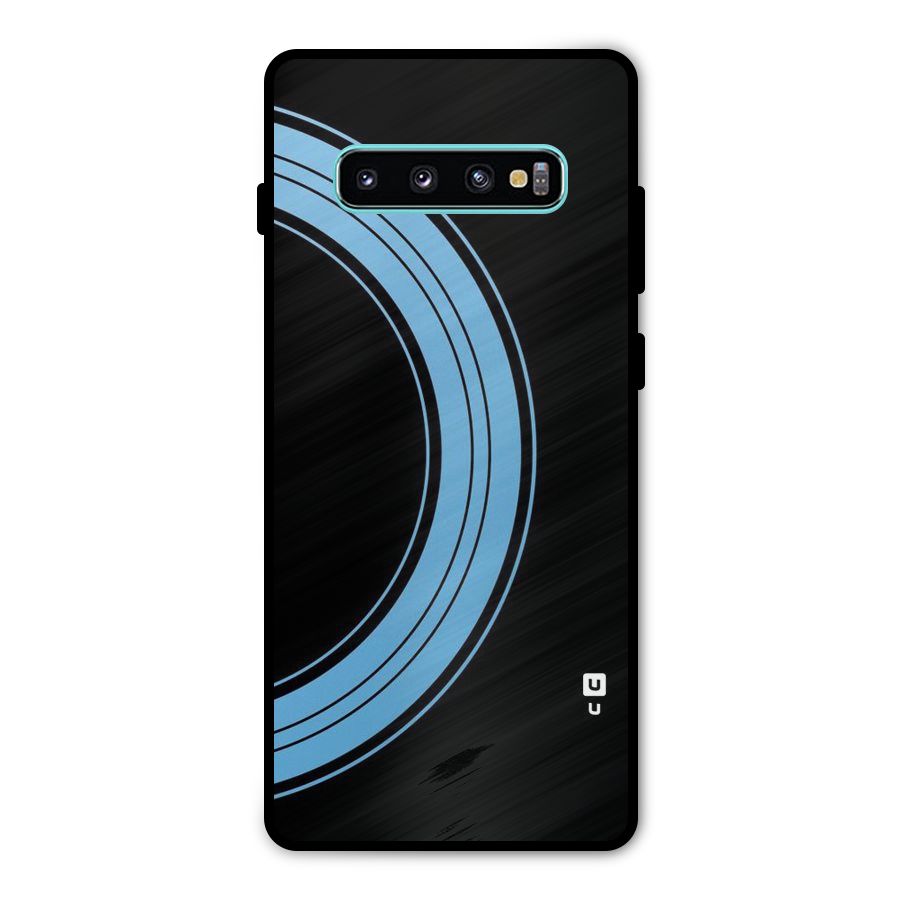 Half Circles Metal Back Case for Galaxy S10 Plus