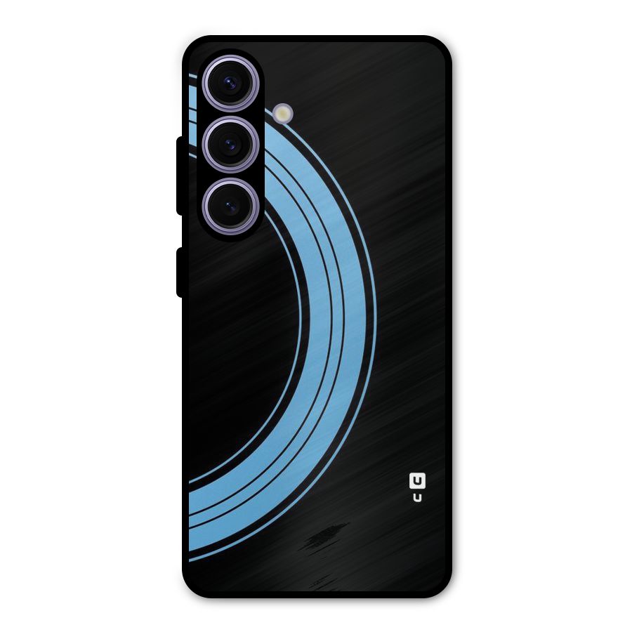 Half Circles Metal Back Case for Galaxy S24