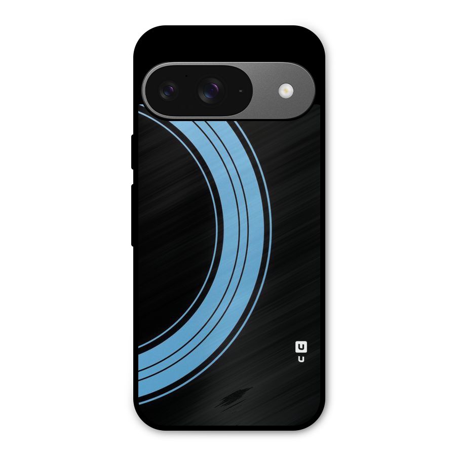 Half Circles Metal Back Case for Google Pixel 9