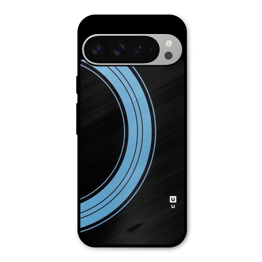 Half Circles Metal Back Case for Google Pixel 9 Pro XL