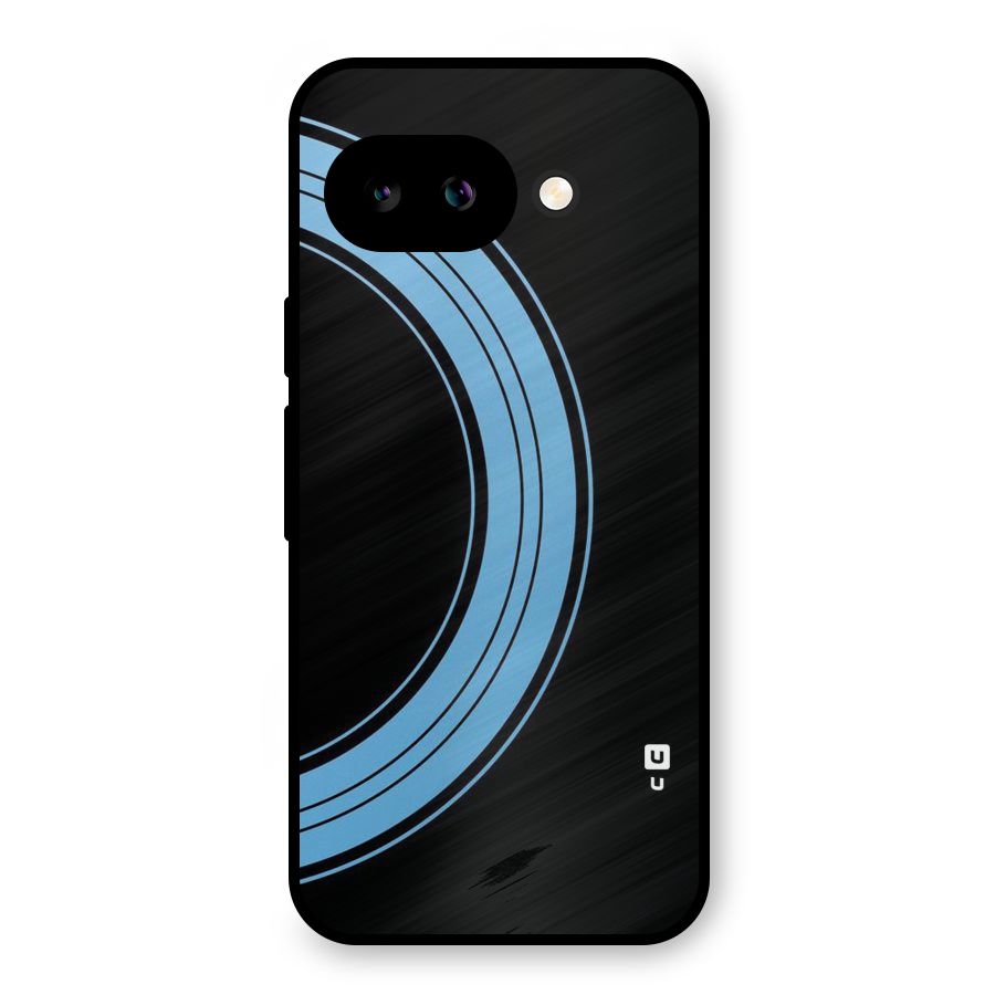 Half Circles Metal Back Case for Google Pixel 9a