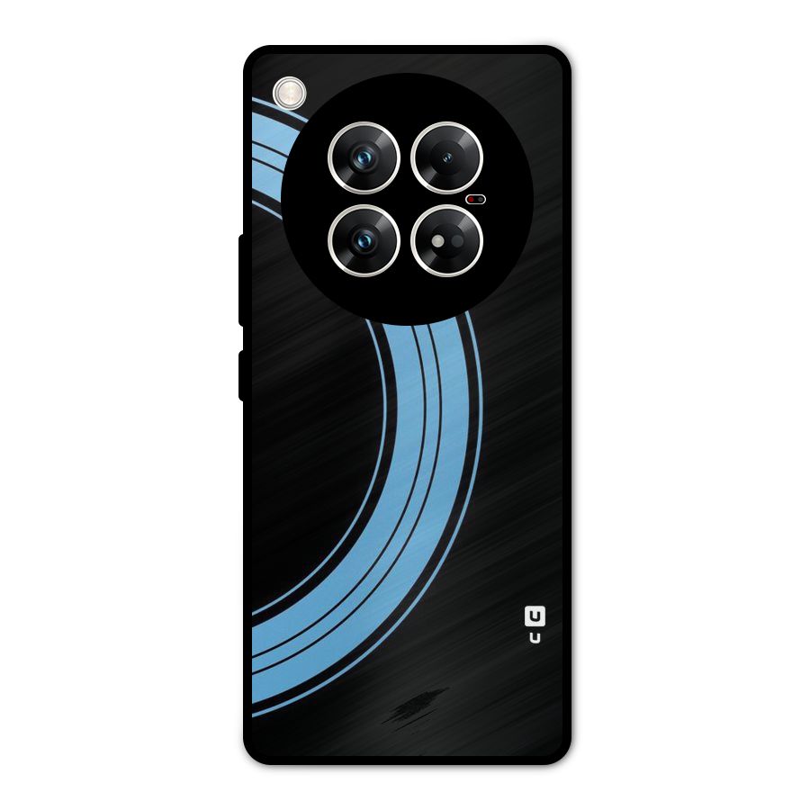 Half Circles Metal Back Case for Infinix Zero 40 5G