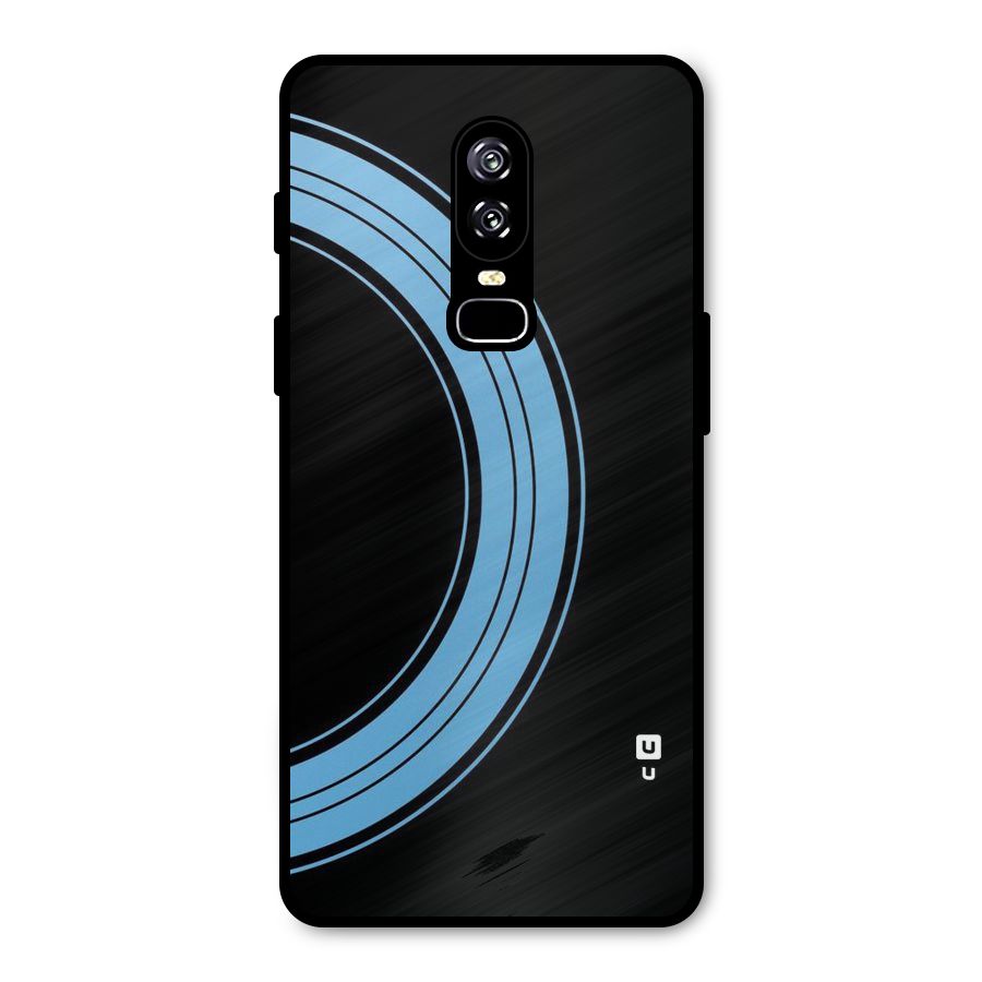 Half Circles Metal Back Case for OnePlus 6