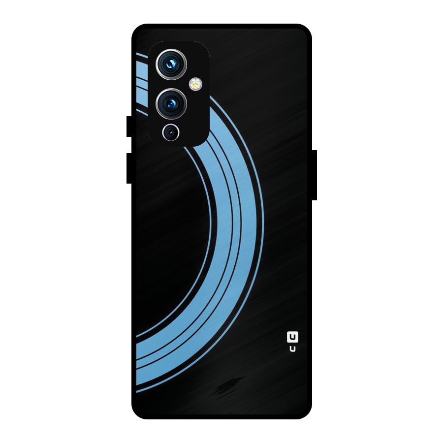 Half Circles Metal Back Case for OnePlus 9